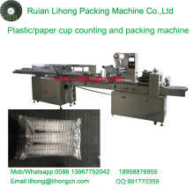 Lh-450 Triple-Row Disposable Paper Cup Counting and Packaging Machine